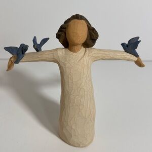 Willow Tree Happiness Susan Lordi Demdaco Lift The Spirit Home Decoration 2004